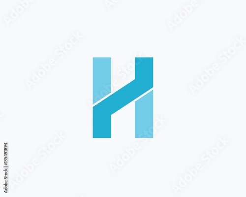 Free Download Letter H icon alphabet symbol. Letter H logo icon design vector sign.  - GFXLoad