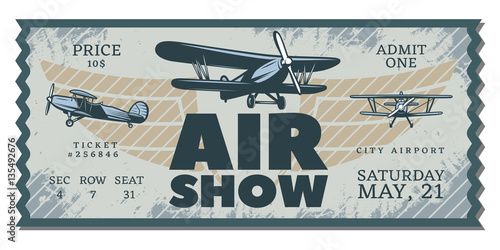 Vintage Air Show Pass Ticket