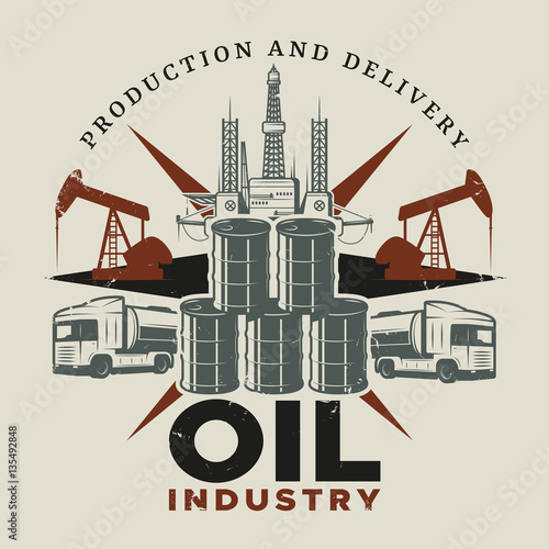 Vintage Extraction Oil Template