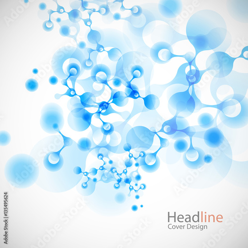 Vector network background. Connect concept
