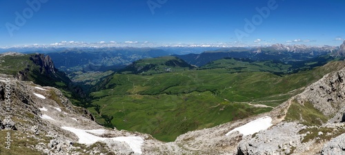 Panorama Aussicht auf Seiser Alm  © grahof_photo