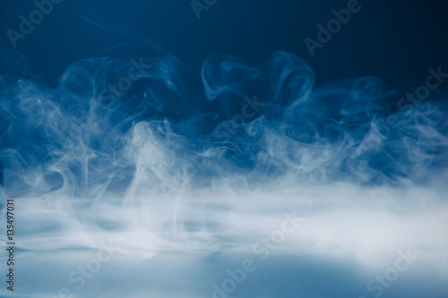 smoke background and dense fog photo