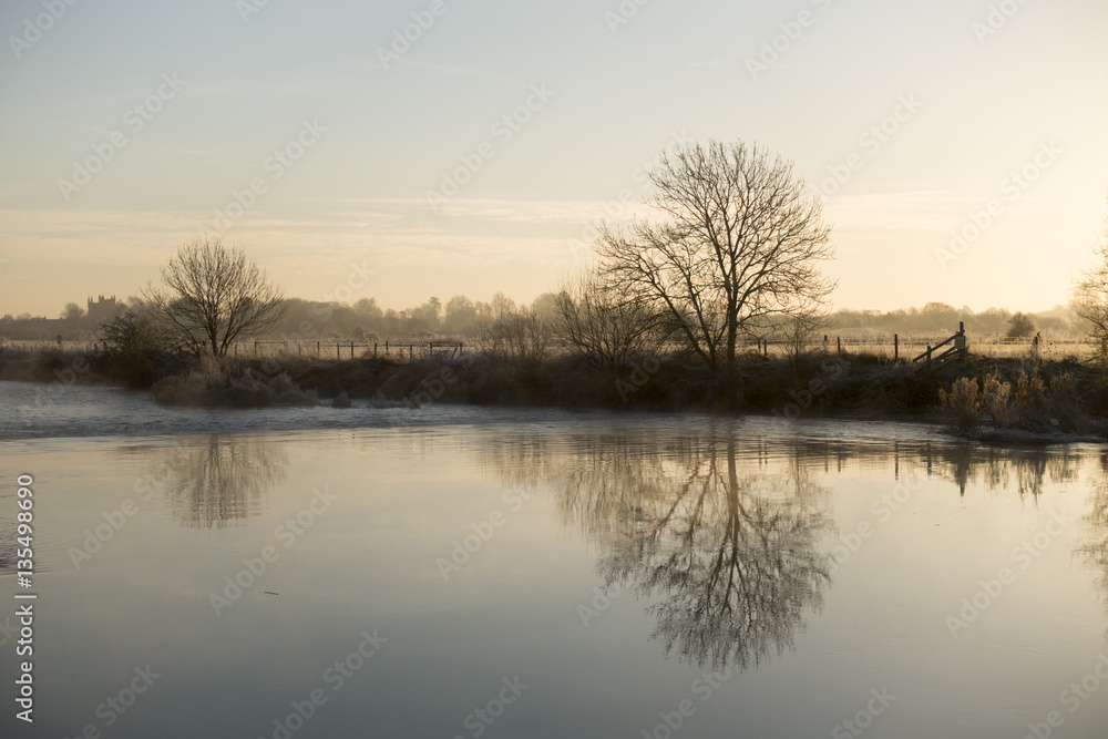 Winter Stour Sunrise Winter Stour Sunrise