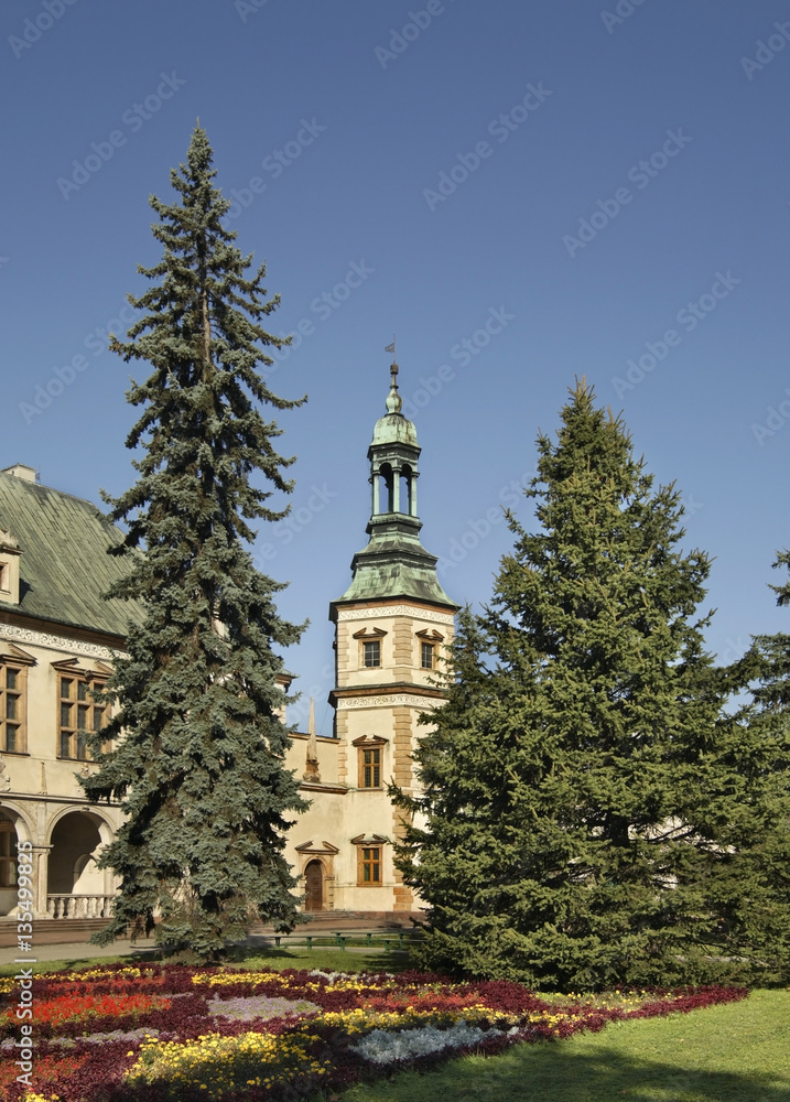 Palace of the Krakow Bishops in Kielce. Poland