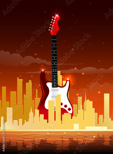 Music City Illustration