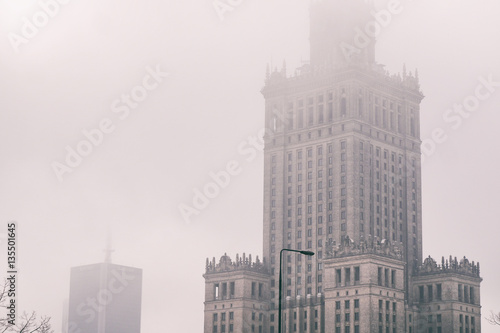 smog w Warszawie photo