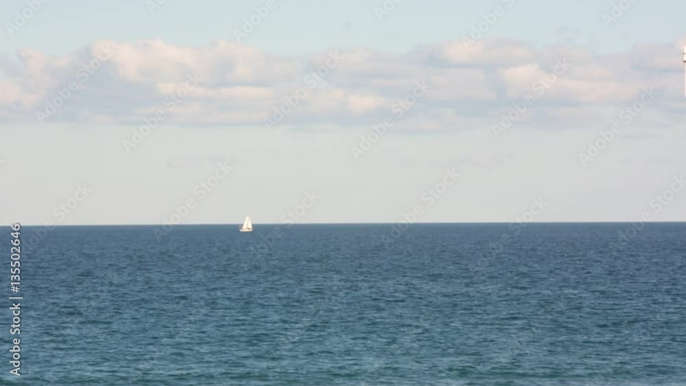 Sailing the blue waters of the Atlantic Ocean near Florida's Treasure Coast Sailing the blue waters of the Atlantic Ocean near Florida's Treasure Coast