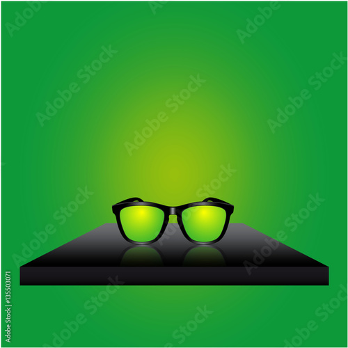 Esposizione di occhiali da sole