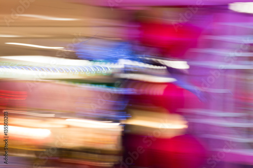 Abstract background of colorful blur dance of movement motion speed light concept art