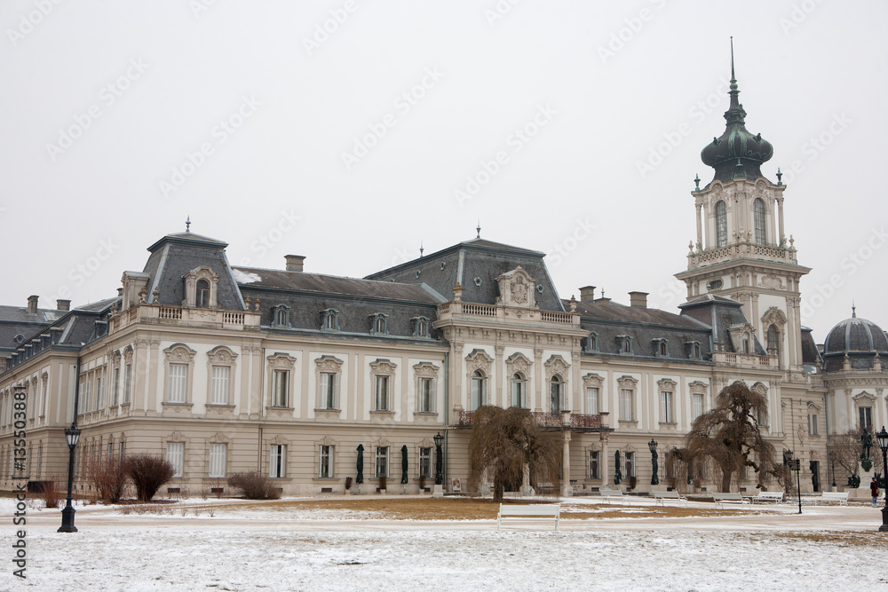 The Festetics baroque castle in Keszthely, Hungary