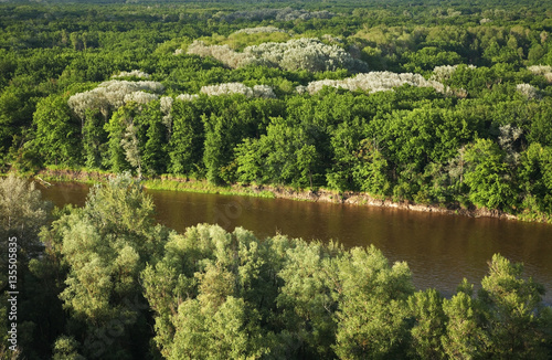 Khopyor river near Novokhopyorsk. Voronezh Oblast. Russia 