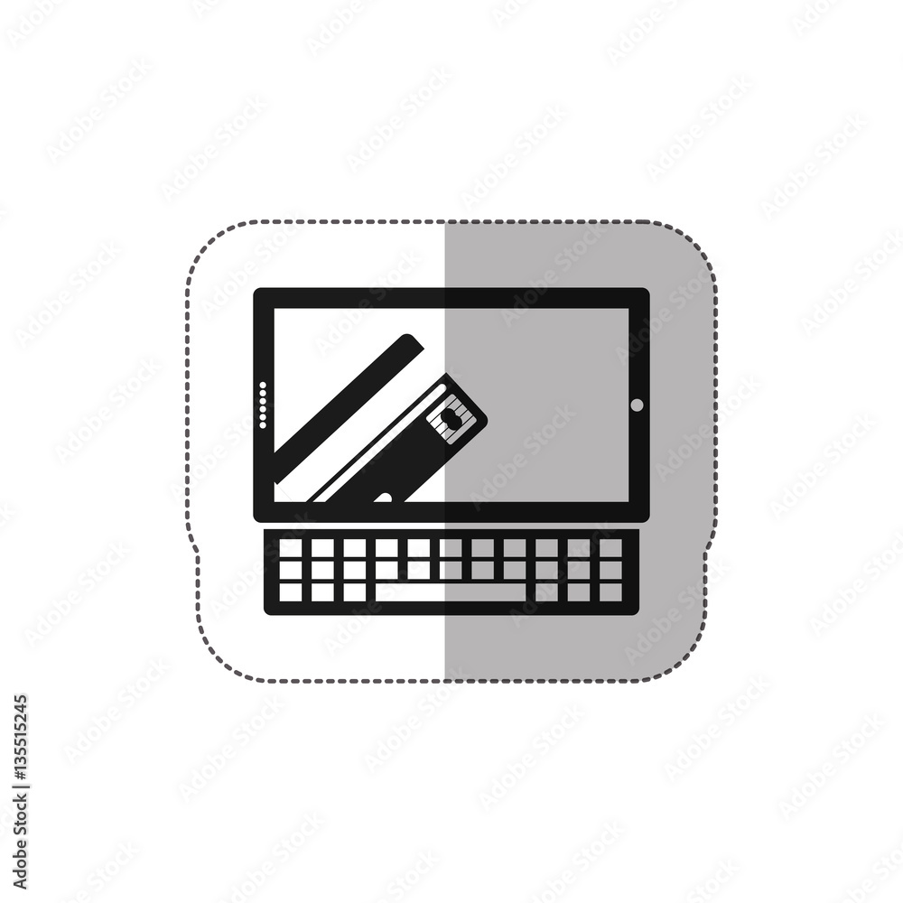 Marketing and shopping online icon vector illustration graphic design Marketing and shopping online icon vector illustration graphic design