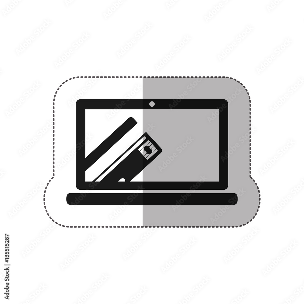 Marketing and shopping online icon vector illustration graphic design Marketing and shopping online icon vector illustration graphic design