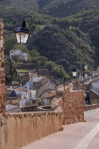 Calle de Vilafamés (Castellon, España).