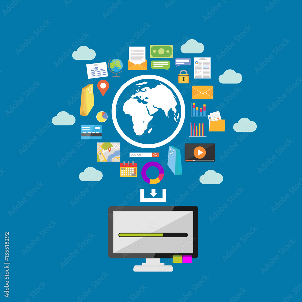 Download content from internet. Internet content or web content. Multimedia. Download content from internet. Internet content or web content. Multimedia.