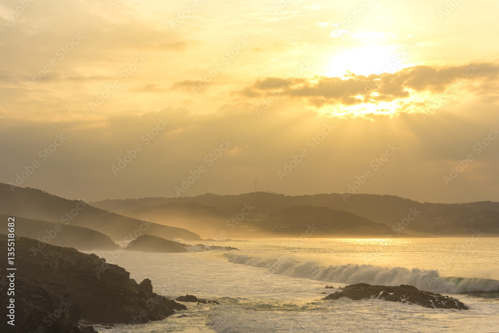 Obraz premium Costa de Arteixo (La Coruña, España).