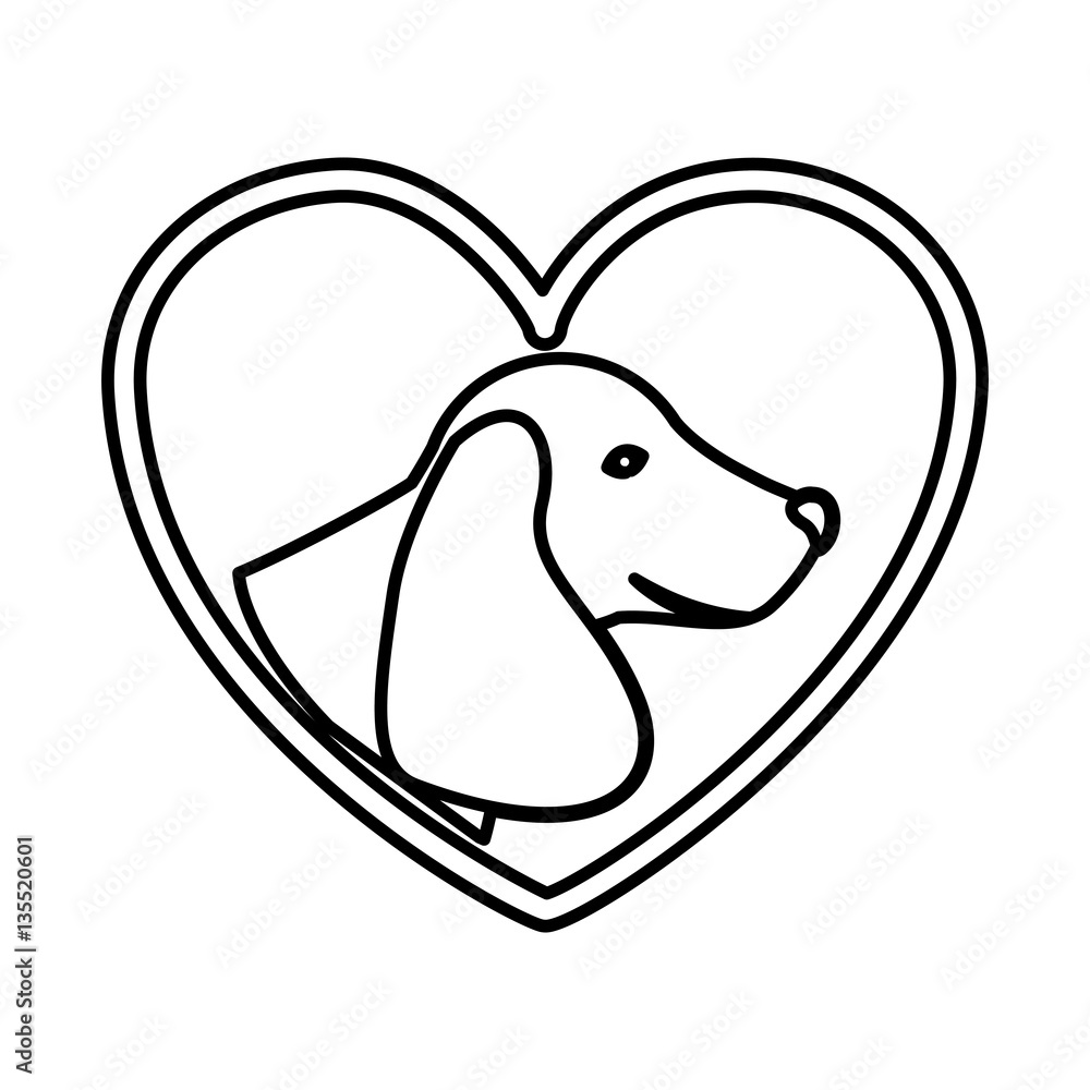 Cute dog pet icon vector illustration graphic design Cute dog pet icon vector illustration graphic design