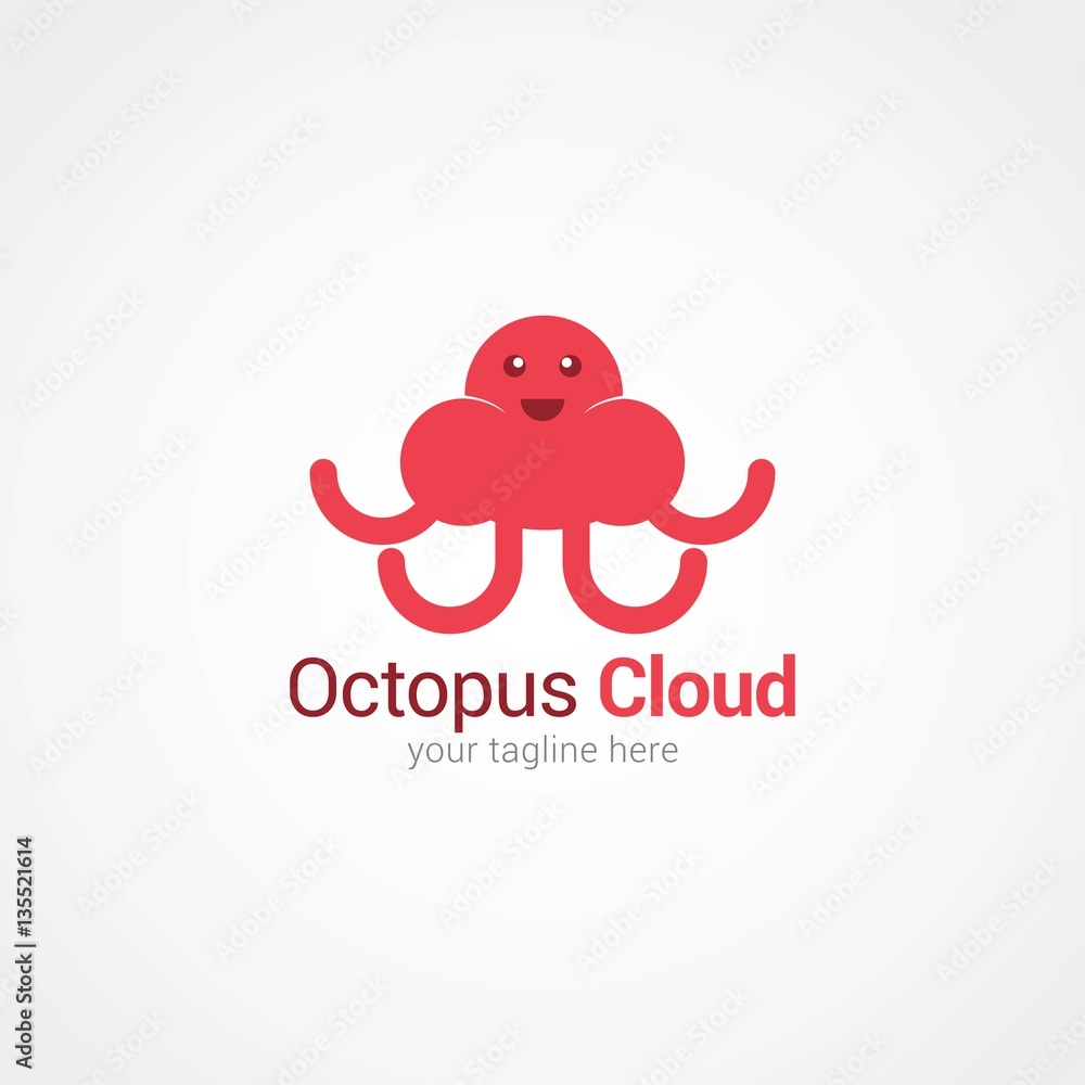 Octopus Logo Design Vector. Octopus Logo Design Vector.
