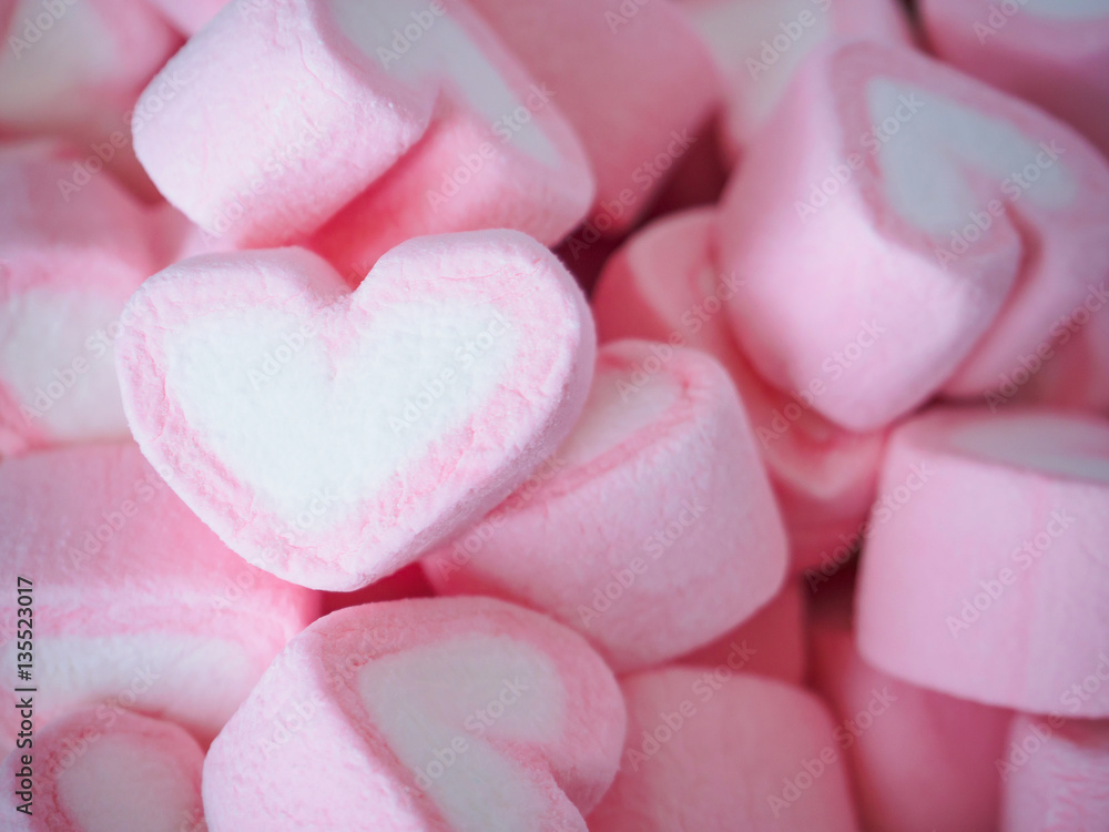 pink heart shape marshmallow for valentines background pink heart shape marshmallow for valentines background