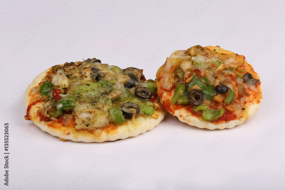 small pizza pie meals