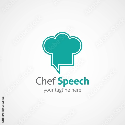 Chef Logo Design Vector.
