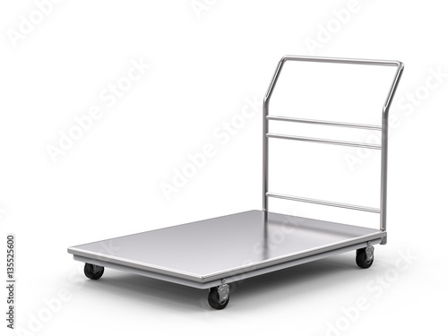 Fényképezés warehouse trolley or platform trolley