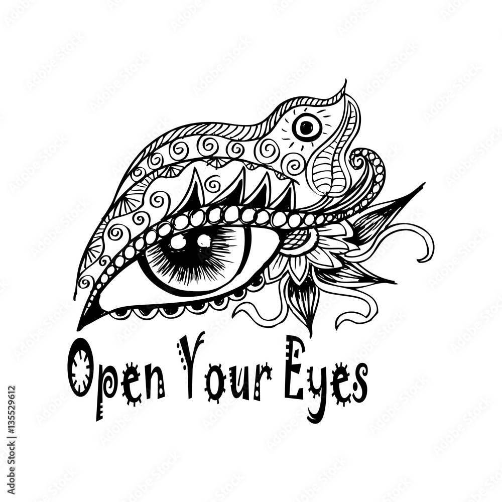 Female eye Female eye