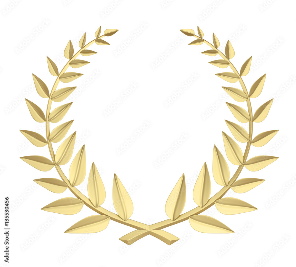Laurel Wreath Isolated Laurel Wreath Isolated