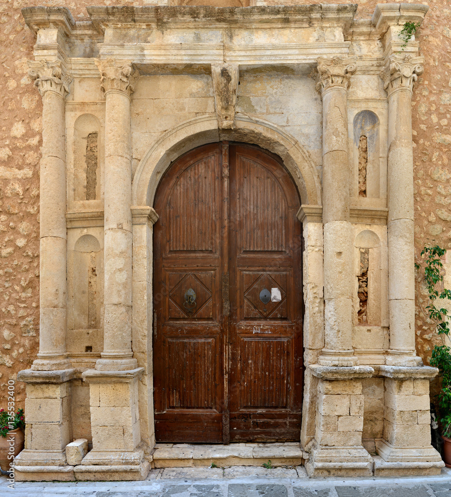 greek church door