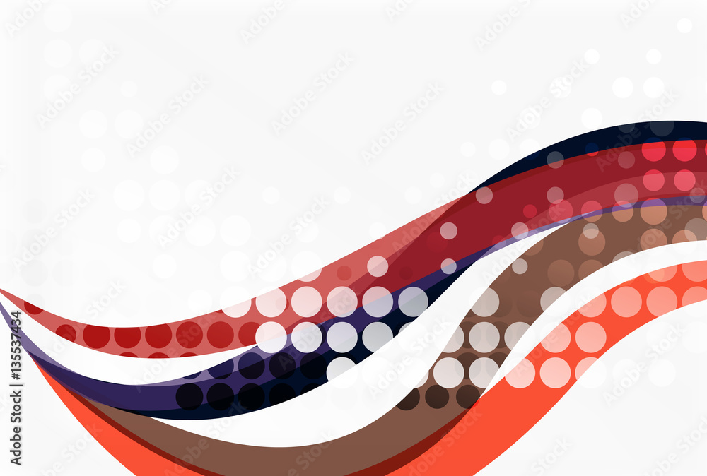 Vector dotted wave template