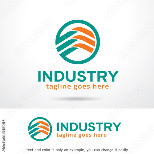 Industry Logo Template Design Vector