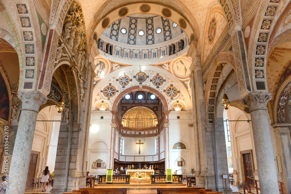 Interior of Milan Duomo Cathedral