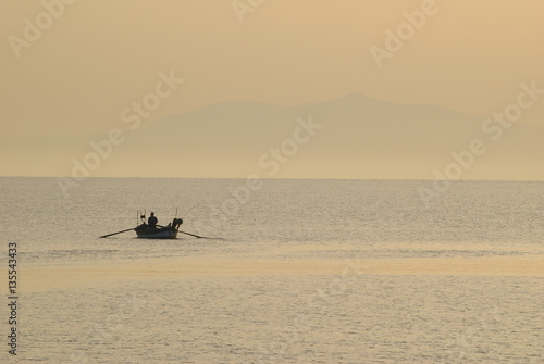 Grecja, Paralia, Wschod Slonca nad Morzem. © M. G. Koperkiewicz