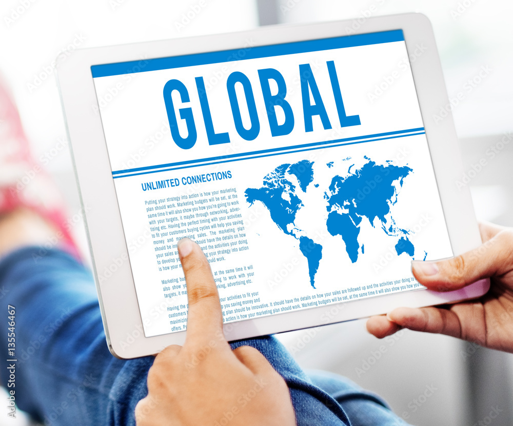 Global Communications Connection Social Networking World Map Con Global Communications Connection Social Networking World Map Con