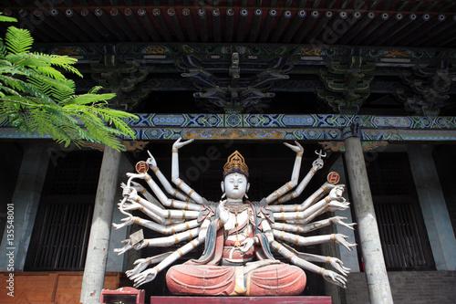 Shuanglin Temple, Pingyao China photo