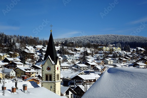 winter im bayerischen wald - sankt englmar