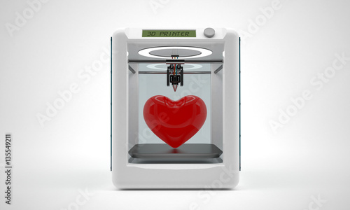 A modern marvel is the new 3D printer that can make plastc hearth
