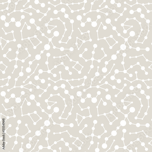 abstract geometric subtle deco stars constellation pattern