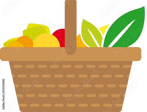 PANIER GARNI - fruits légumes