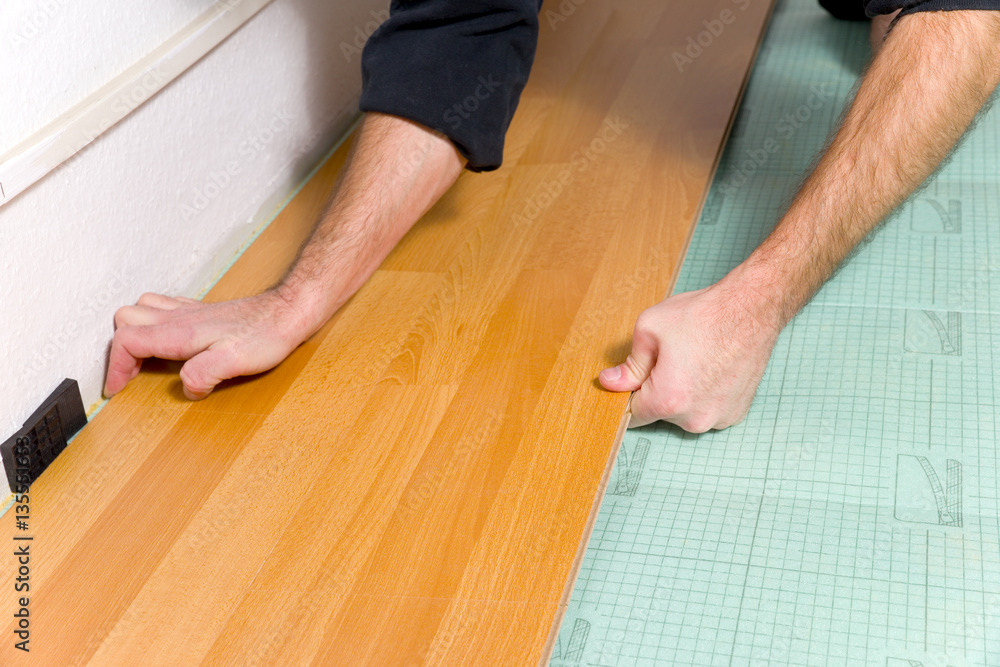 Laminat verlegen Laminat verlegen