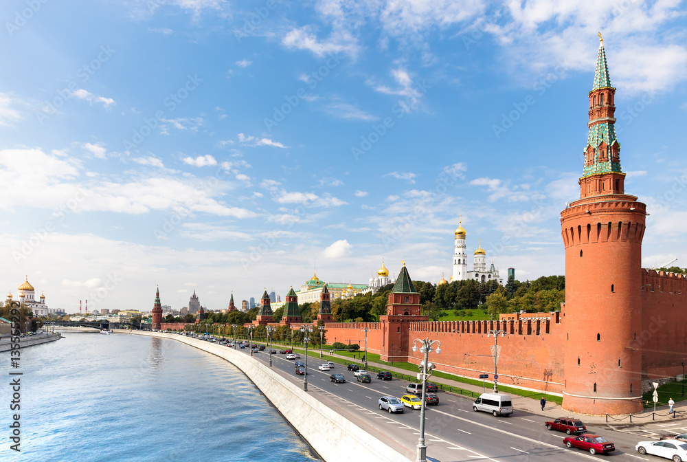 Moscow Kremlin embankment