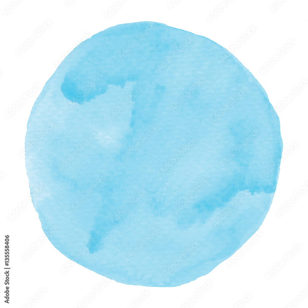 Abstract blue watercolor on white background Abstract blue watercolor on white background