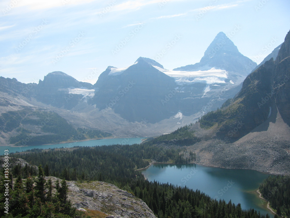 Fototapeta premium Mt. Assiniboin, Alberta Canada