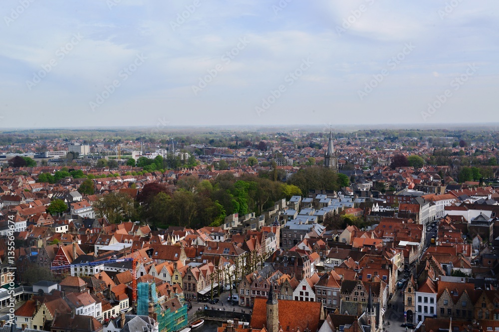 Fototapeta premium ブルージュの歴史と街並み