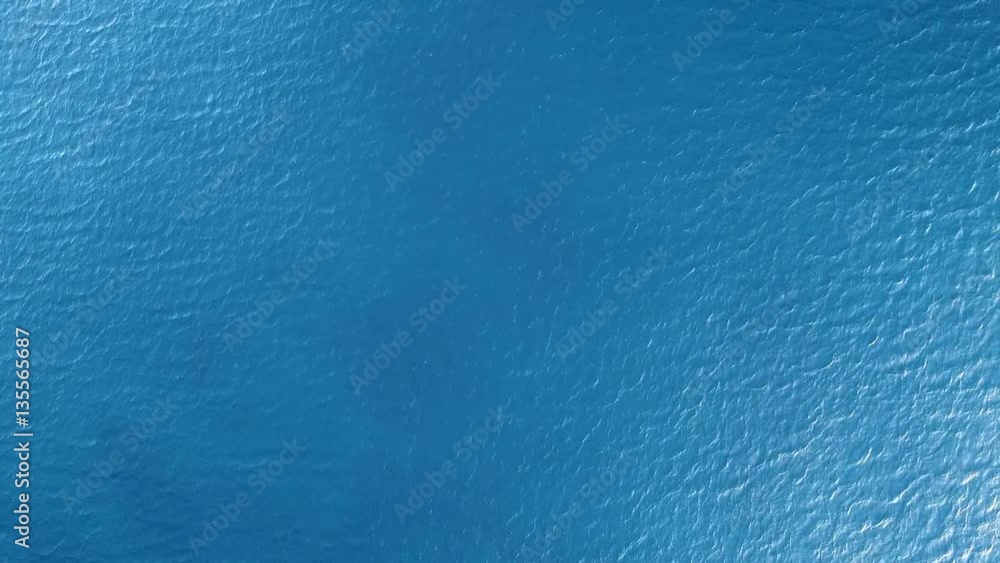 top view of the surface of the sea