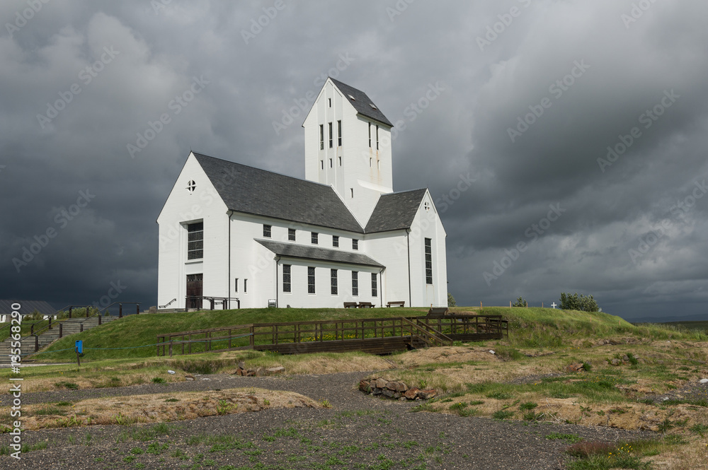 Fototapeta premium Skalholt Cathedral