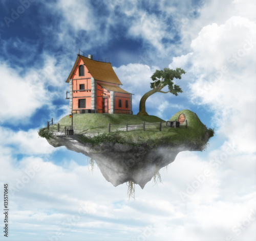 Foto House in the Sky
