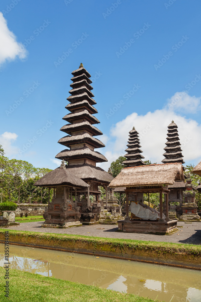 Taman Ayun Temple, a royal temple of Mengwi Empire located in Mengwi, Badung regency that is famous places of interest in Bali. Indonesia. Taman Ayun Temple, a royal temple of Mengwi Empire located in Mengwi, Badung regency that is famous places of interest in Bali. Indonesia.