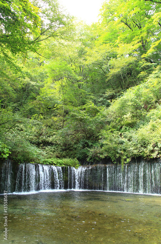 白糸の滝　軽井沢
