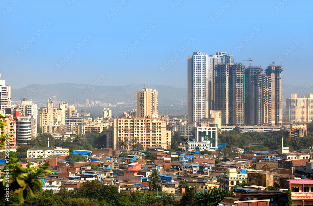 Mumbai, INDIA - December 4 : Mulund is a suburb of Mumbai one of earliest planned suburb on the outskirts of Mumbai city , on December 4,2015 Mumbai, India